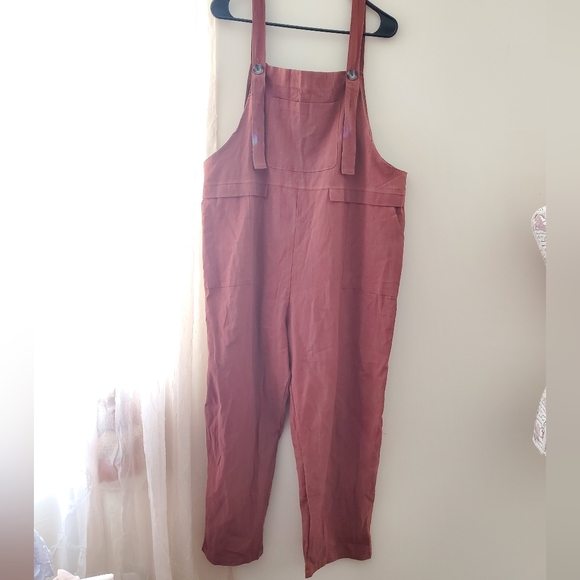 Brown Women's Jumpsuit XXL - Picture 2 of 6